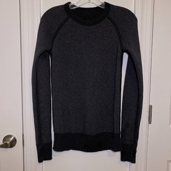 Lululemon Reversible Still Lotus Sweater Gray XS - Picture 10 of 14